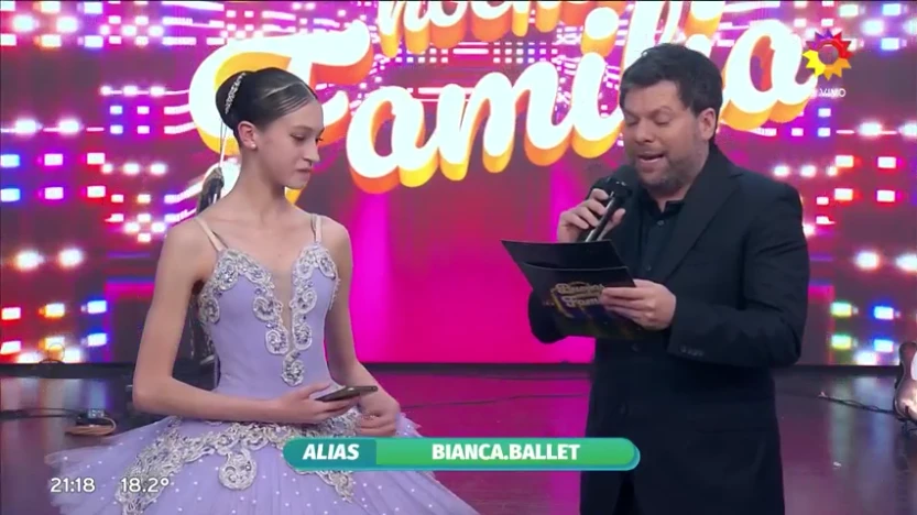 Bianca, la bailarina de 14 años que conmovió en Buenas noches Familia y hará realidad su sueño en Estados Unidos