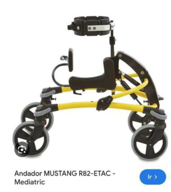 Este es el andador que necesita Luana