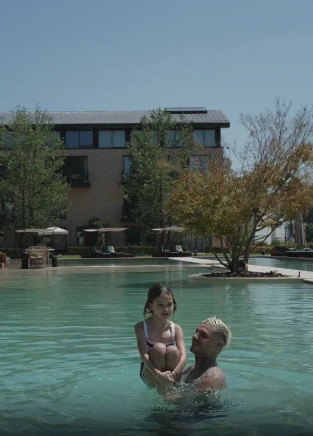 La China Suárez mostró imágenes inéditas de sus días en Estambul junto a sus hijos y Mauro Icardi: risas, pileta y juegos