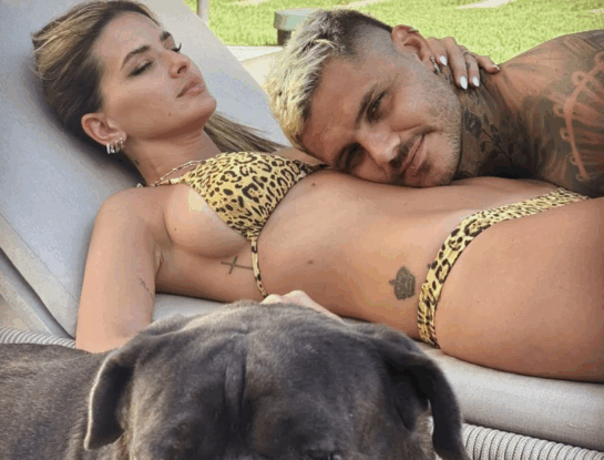 El inesperado gesto de Mauro Icardi hacia la China Suárez durante su partido de fútbol