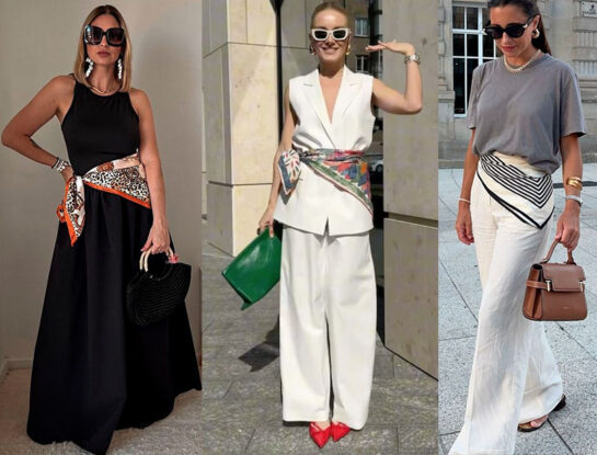 Alerta tendencia: descubrí cómo se llevan (ahora) los pañuelos de seda y sumalos a tu look