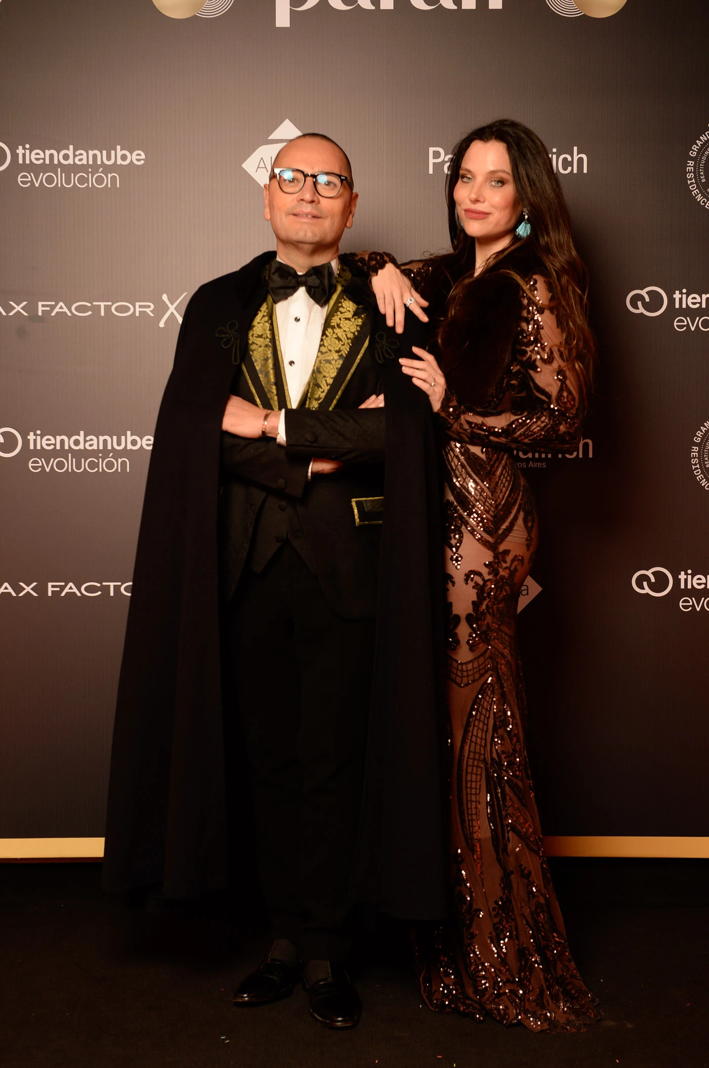 Fabián Medina Flores y Valentina Zalezzi