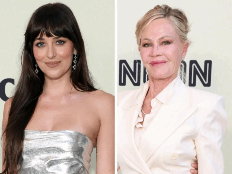 Dakota Johnson y Melanie Griffith deslumbraron en la red carpet con estilos sofisticados