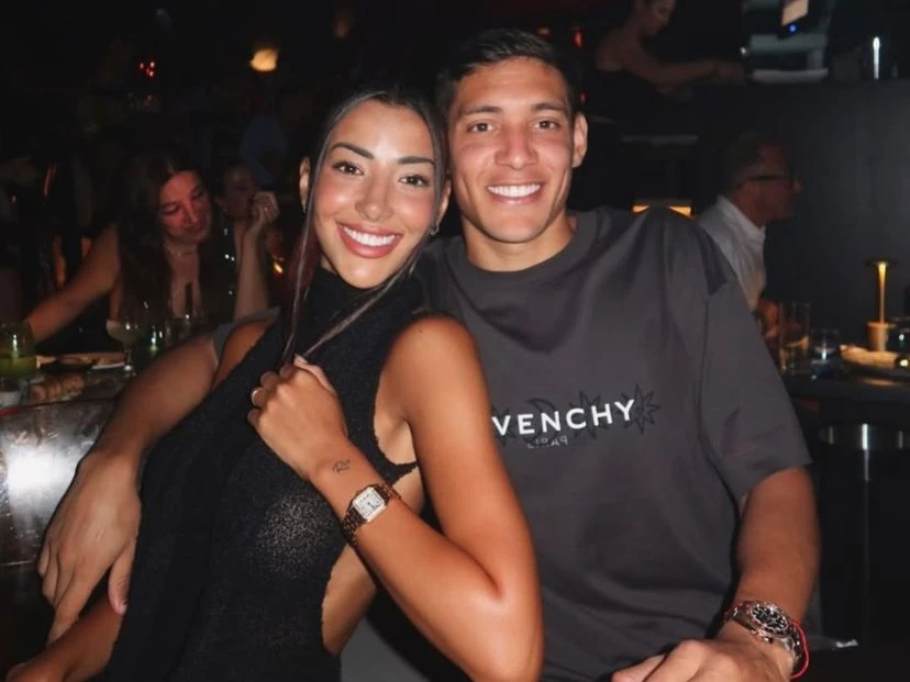 La historia de amor de Nahuel Molina y Bárbara Occhiuzzi