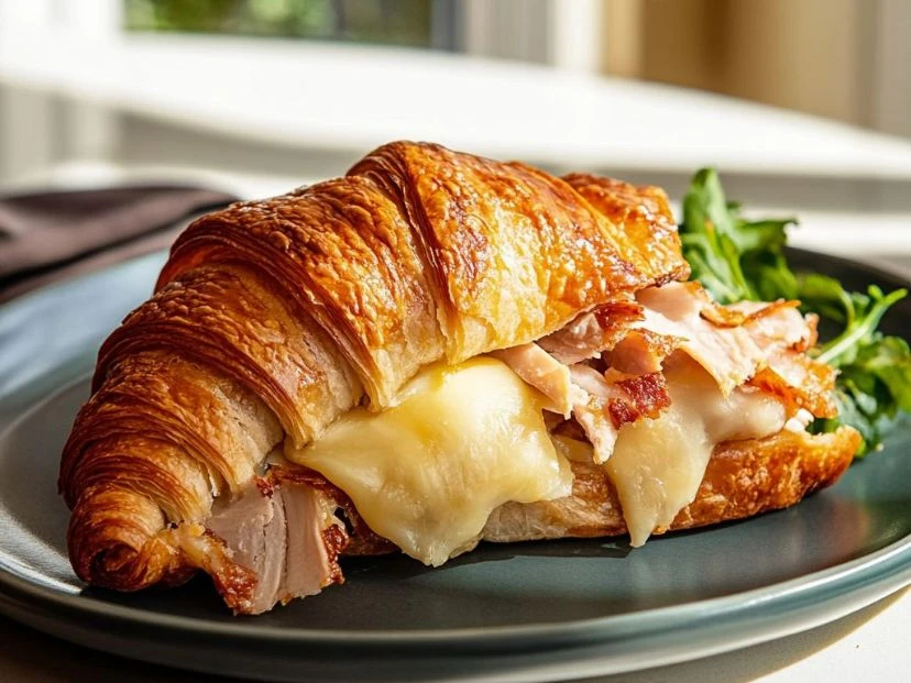sandwich de croissant