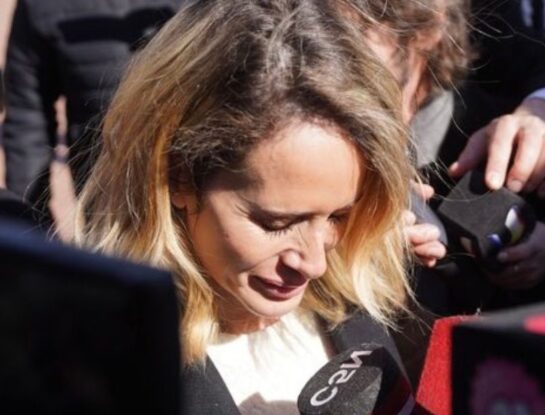 El momento en el que Julieta Prandi se enteró de la condena de Claudio Contardi