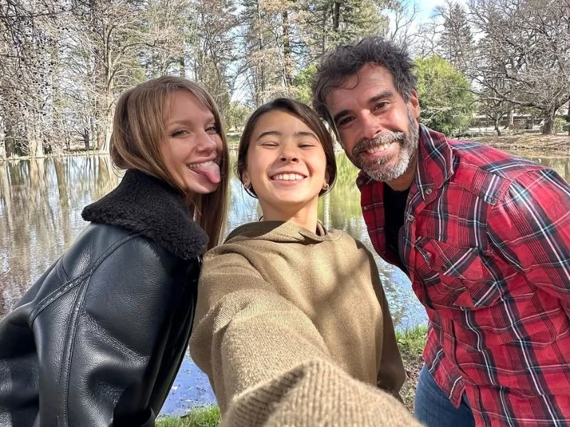 Karting, play y bici: así fueron las vacaciones en Córdoba de Nico Cabré junto a su hija, Rufina, y Rocío Pardo