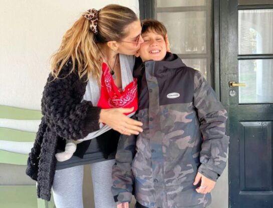 Jimena Barón y su familia en el campo: "Corazón contento"