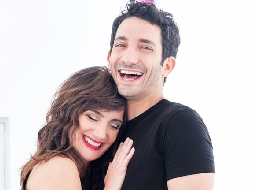 Juan Minujín contó que le costó trabajar con Jorgelina Aruzzi: "Me daba todo el tiempo"