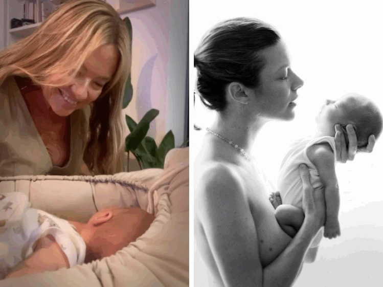 El emotivo video con el que la Trilliza María Eugenia le dio la bienvenida a Otto, su nieto que acaba de nacer