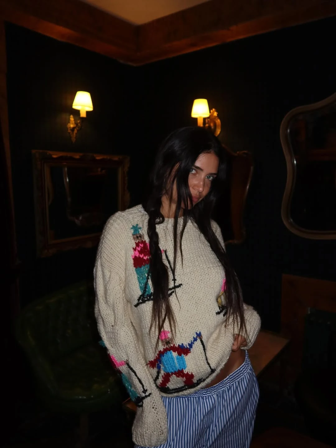 El estilo après-ski relajado y chic de Zaira Nara para sus días en familia en su casa de montaña