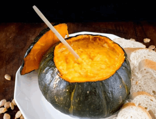 Fondue en zapallo cabutia: una receta fácil y deliciosa para juntadas