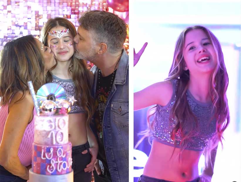 Así fue la Gio Fest, la fiesta temática de Giovanna, la hija de Fernanda Callejon, que cumplió 10 años