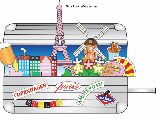 El álbum de fotos de la gira mágica del diseñador Gustaf Westman 