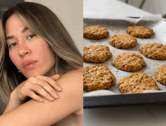 Cookies saludables: la receta fácil y sin azúcar de Jimena Barón