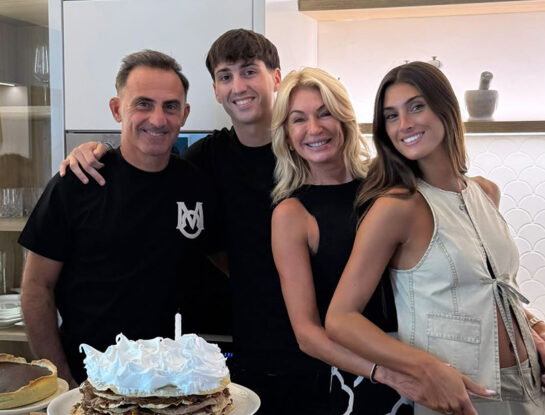 Así fue el festejo de los 22 años de Dieguito Latorre: el menú, la torta y la emoción de Yanina Latorre