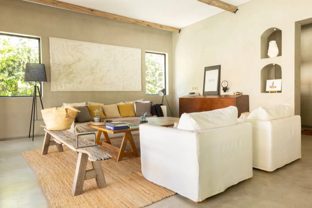 rústico (un antiguo sube y baja).  