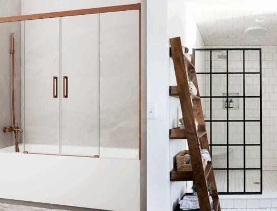 5 razones para cambiar la cortina de plástico en baños por una mampara 