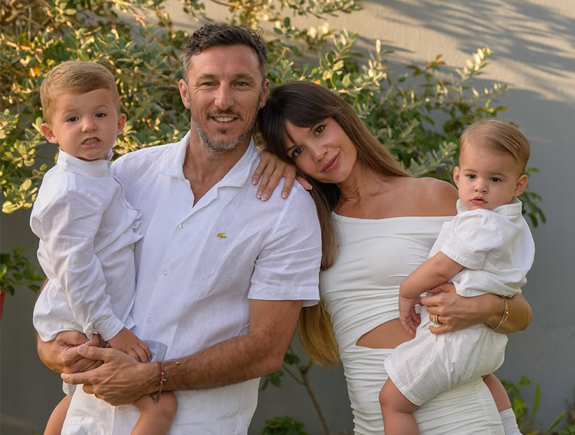 Así fue el bautismo soñado de León, el hijo menor de Pico Mónaco y Diana Arnopoulos celebrado en Grecia