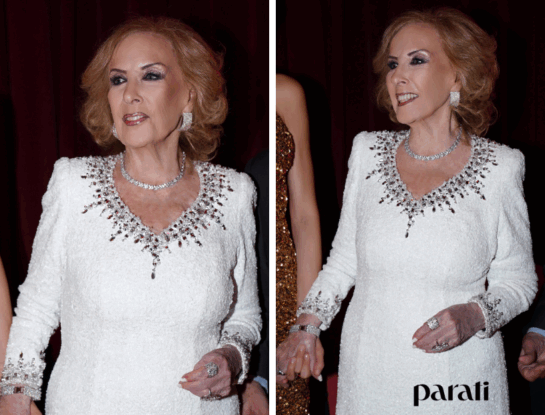 Mirtha Legrand brilló con un look de Claudio Cosano en la gala Para Ti