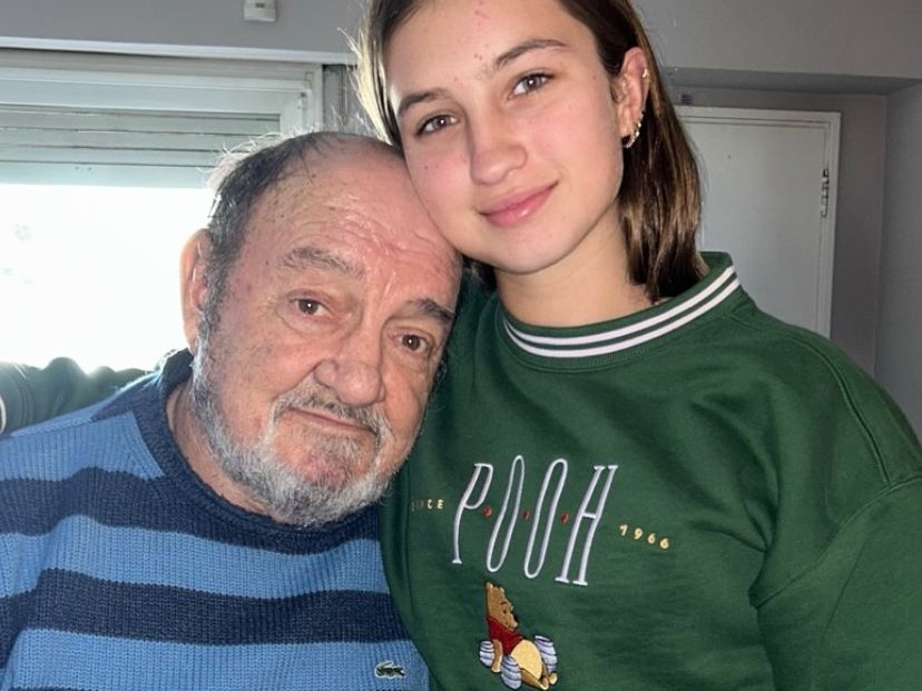 La emotiva carta de Indiana Cubero a su abuelo fallecido: "Una persona especial en mi vida"