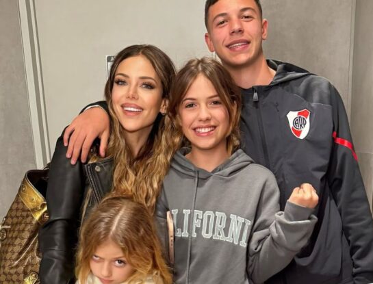 Tras la separación de Martín Demichelis, Evangelina Anderson le dedicó unas emotivas palabras a sus hijos