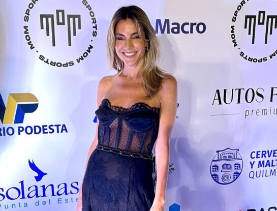 María Belén Ludueña deslumbró con su look en la cena de la Fundación Margarita Barrientos