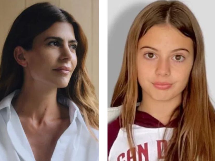Los looks playeros de Juliana Awada y su hija Antonia en Francia
