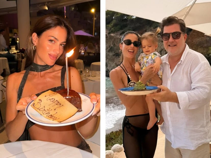 Agustina Casanova compartió la intimidad de su festejo de cumpleaños en España