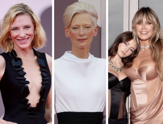 Tilda Swinton, Cate Blanchett y Heidi Klum inauguraron la red carpet en el Festival de Venecia
