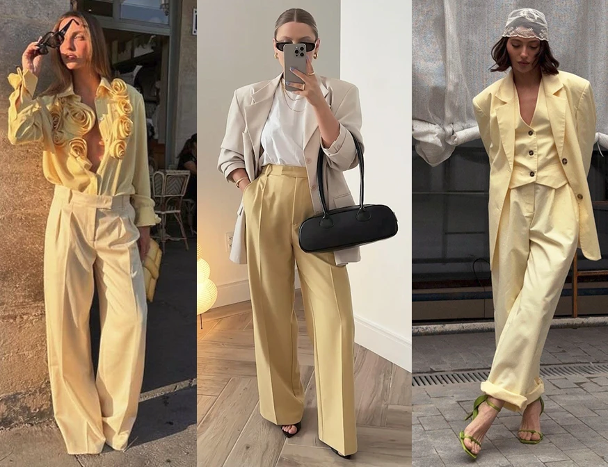 Color amarillo manteca