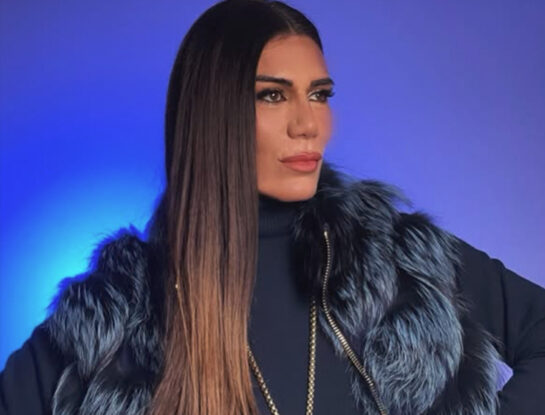 Flor de la V impactó con un look mob wife en su salida familiar