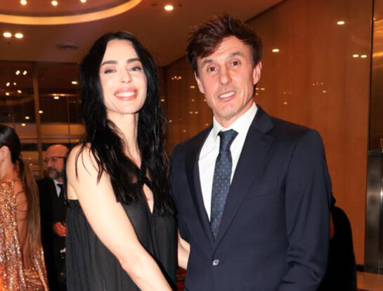 El look de Priscila Crivocapich en la cena de la Fundación Margarita Barrientos