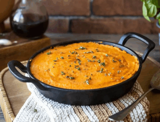 Pastel de zanahoria, pollo y queso: la receta calentita y saludable para la cena