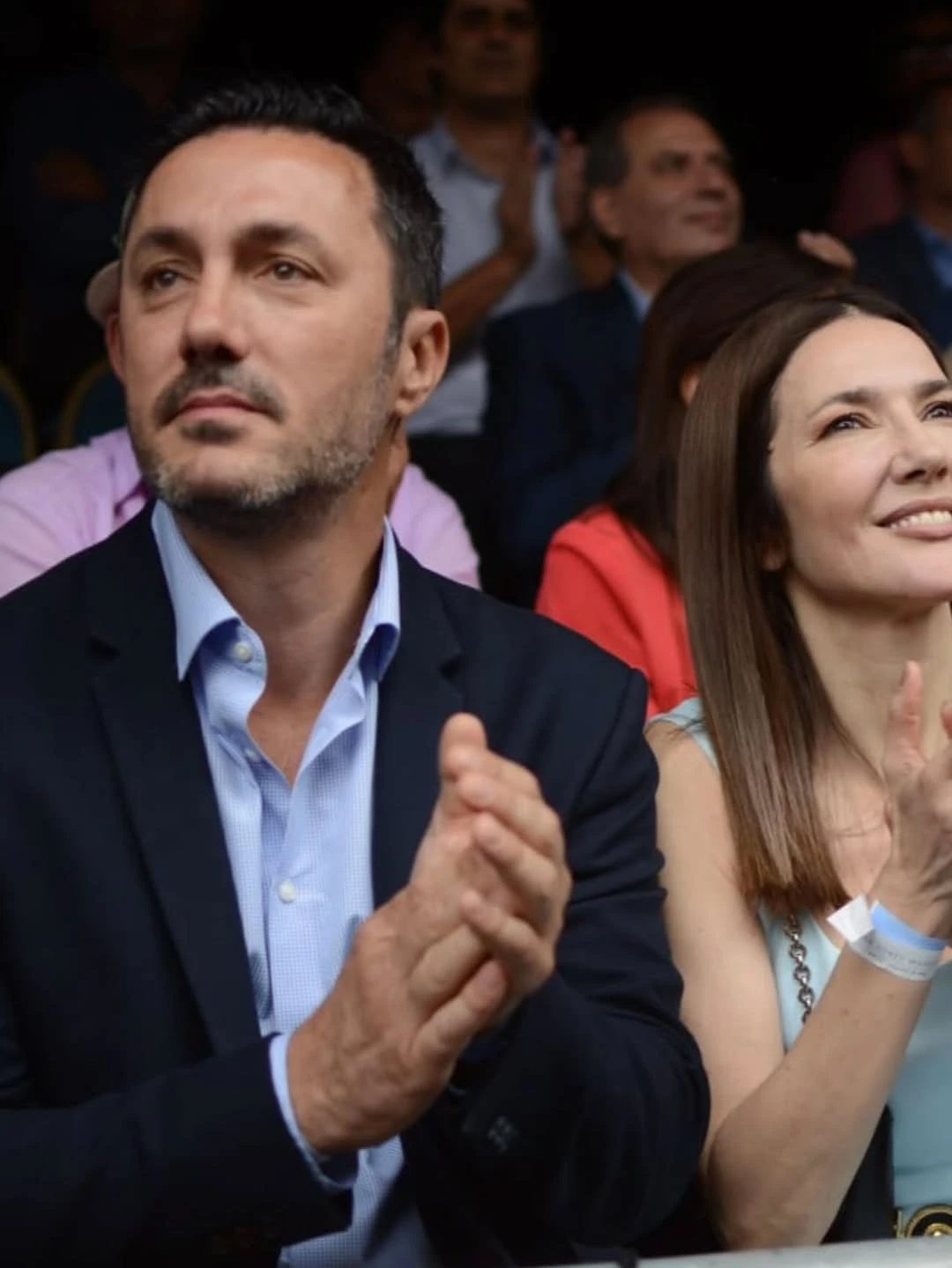 Cristina Pérez y Luis Petri. Fotos: IG.