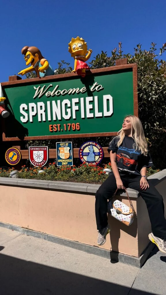 Las fotos de Wanda en Los Ángeles. Foto: IG