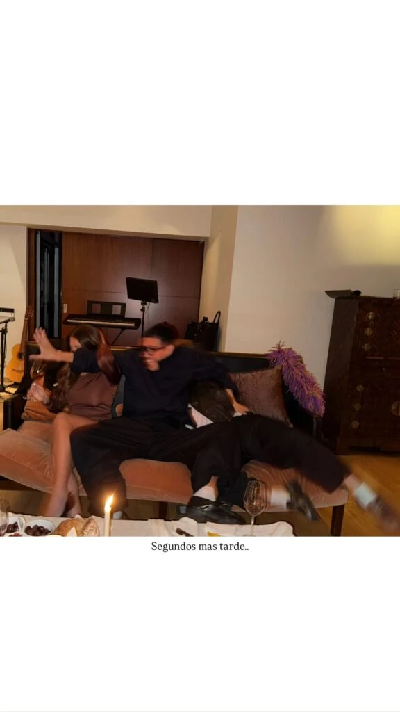 Sofi Gonet y Homero Pettinato en el cumpleaños de su estilista. Foto: IG