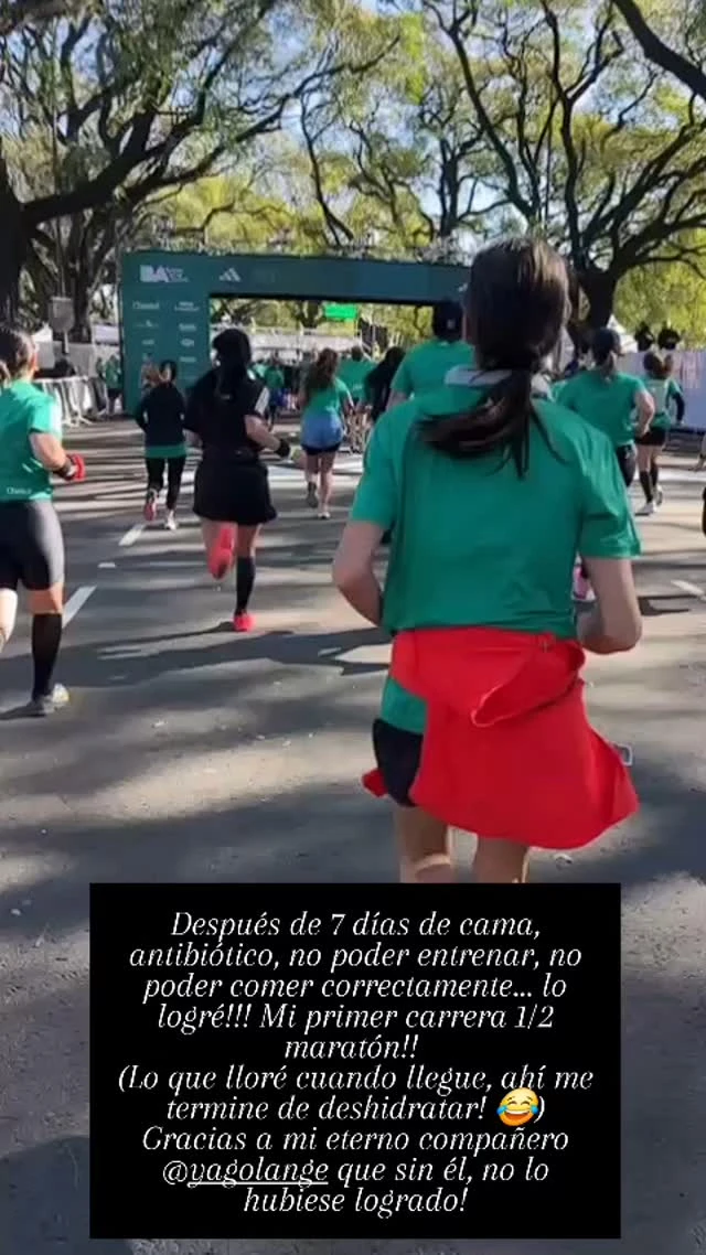 Juana Viale compartió sus emociones ante este logro. fotos: IG Captura.