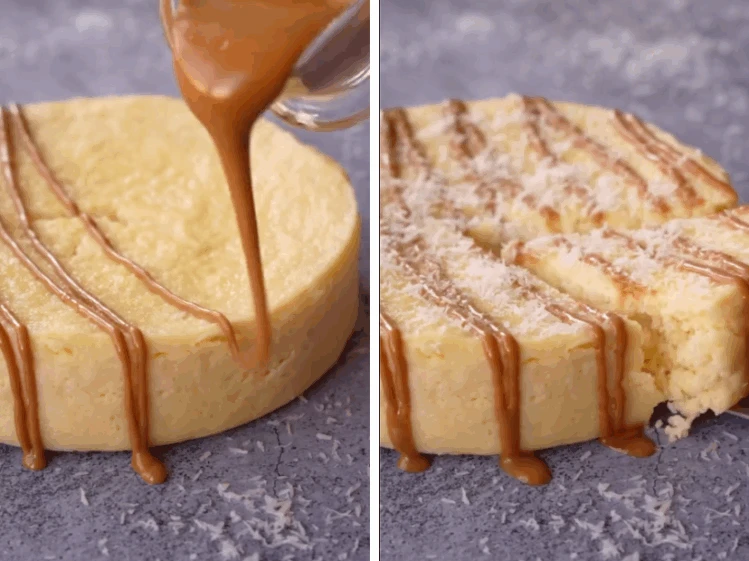 Tarta de coco express: la receta sin azúcar ni harina