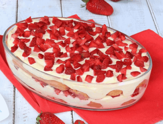 Tiramisú de frutillas: una versión distinta del clásico postre