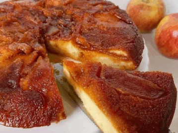 Torta invertida de manzana sin TACC: la receta fácil y deliciosa para hacer en casa