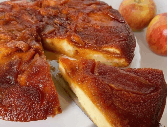 Torta invertida de manzana sin TACC: la receta fácil y deliciosa para hacer en casa