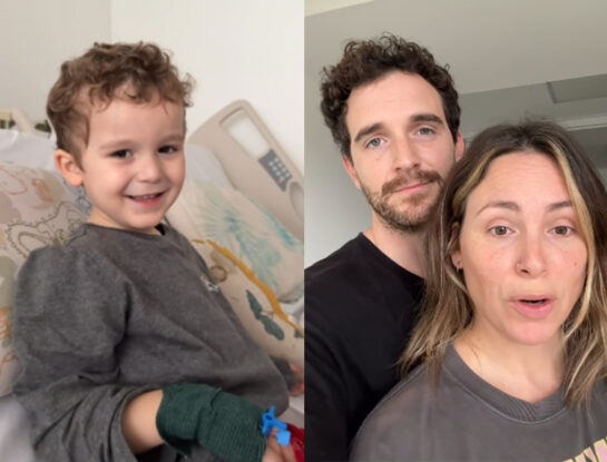 "Fue un milagro": Alf Ravazzani y Opi Vidal contaron el dramático episodio que vivieron con su hijo Vico y se viralizó