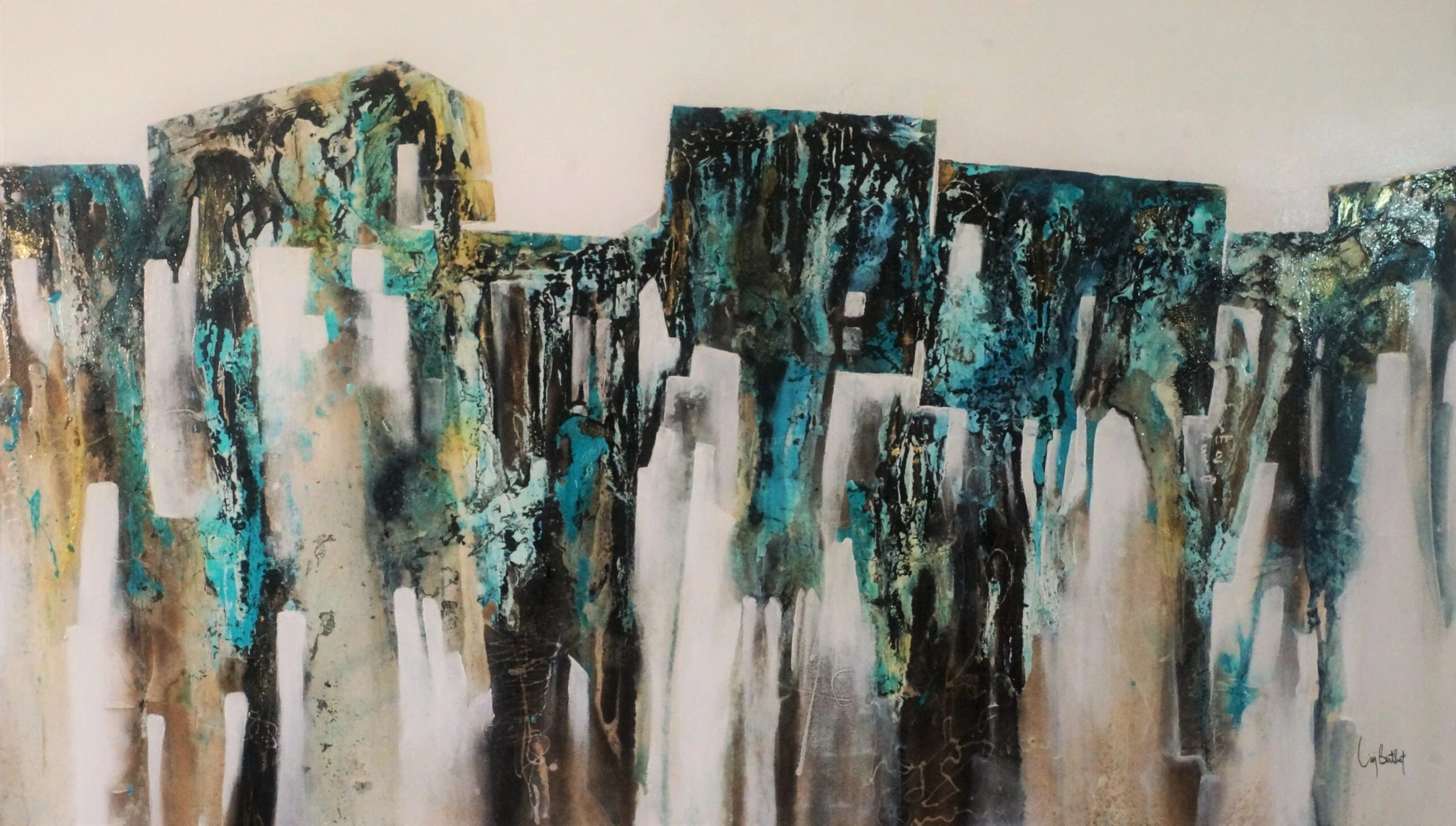 Vivi Berthet vuelve a BADA 2025 con su pintura asfáltica