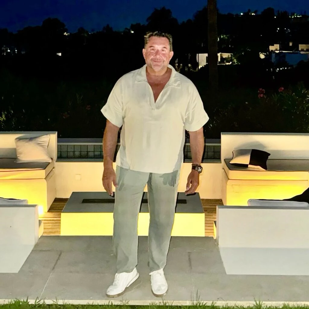 Mariano Menéndez, el anfitrión de la fiesta