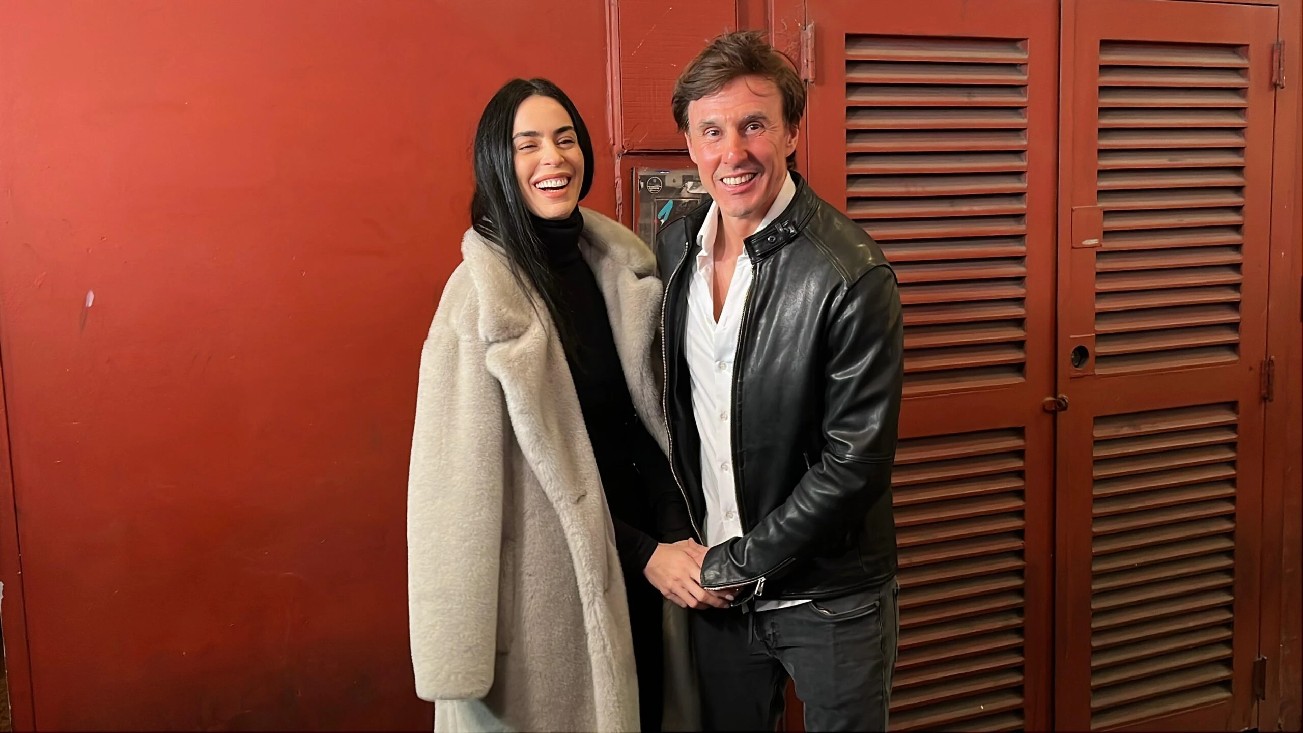 Priscila Crivocapich y Roberto García Moritán fueron al teatro a ver la obra de Laurita Fernández