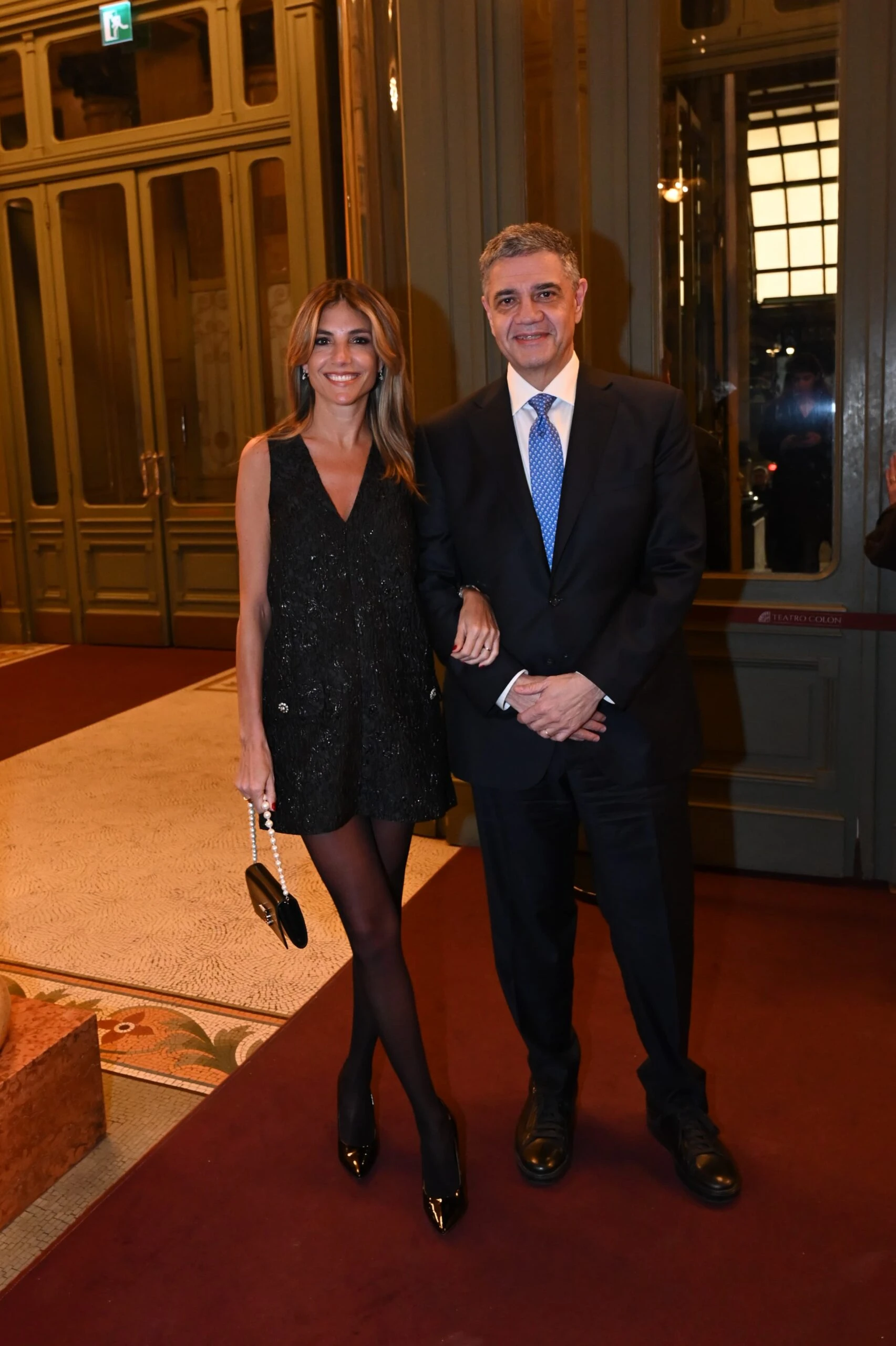 Con Jorge Macri