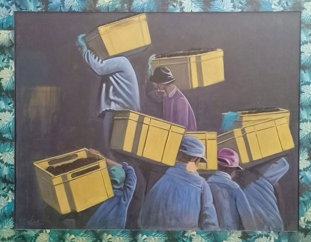 Una de las obras que se subastan