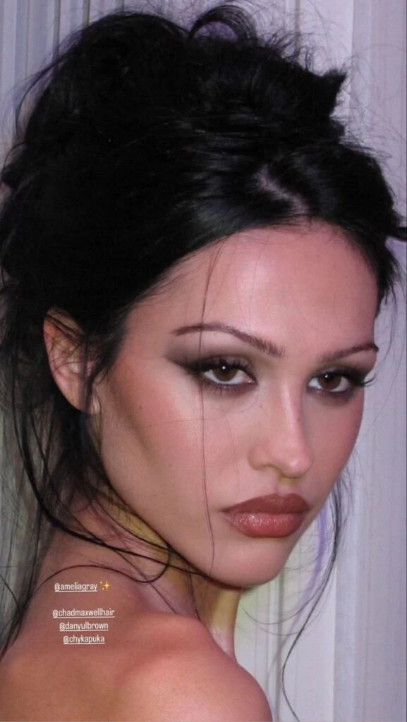 Es un makeup que no pasa desapercibido.