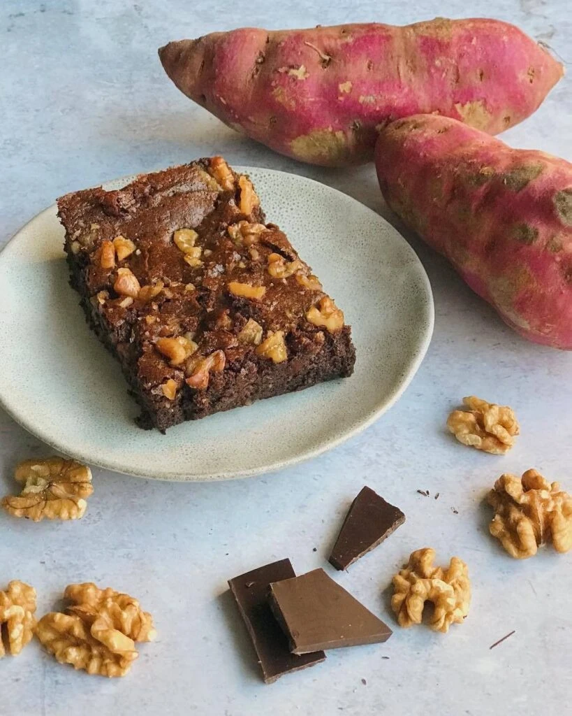 Brownies de batata y cacao